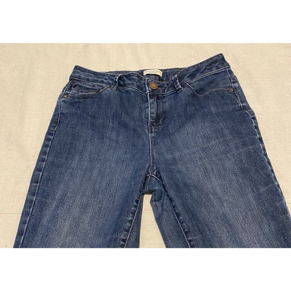 Coldwater Creek Jeans Womens 6 Straight Leg 28 x 30 Dark Denim Trousers Pants - Picture 4 of 12